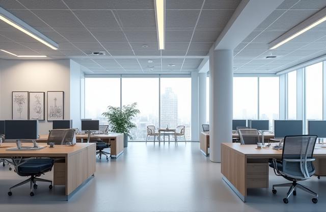 Professional office interior of Al Ruya Architects